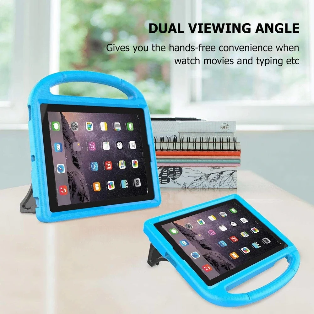 LEDNICEKER Kids Case for iPad 2 3 4 - Blue - NwoT